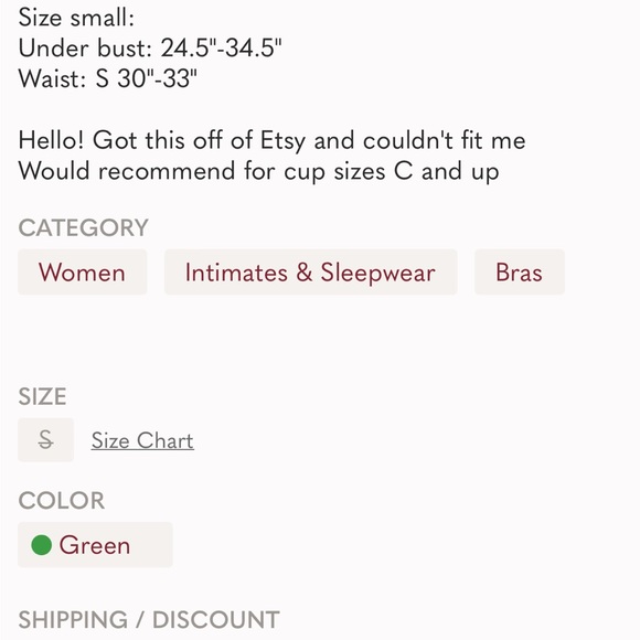 COPY - Emerald Green Cage Bra Lingerie Set - Picture 3 of 3